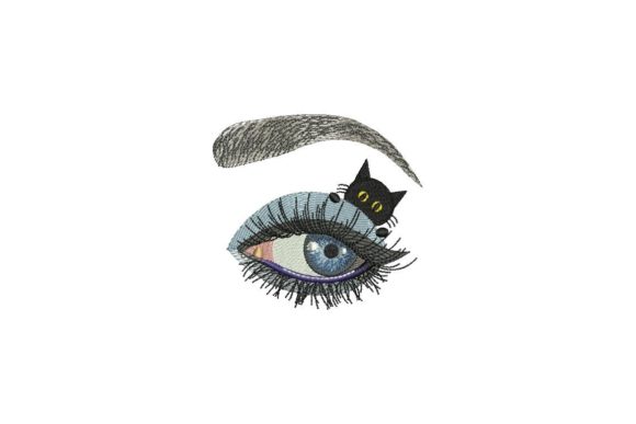 Eye with Black Cat: An Embroidery Designer's Review