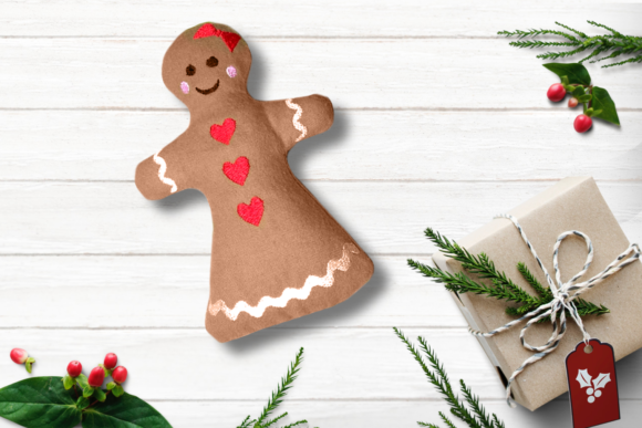 Gingerbread Girl Plush ITH Design Review