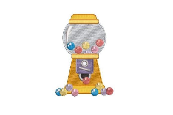 Gumball Machine: A Seasonal Embroidery Design Review