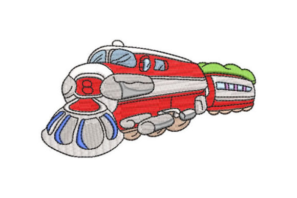 Old Train Embroidery Review