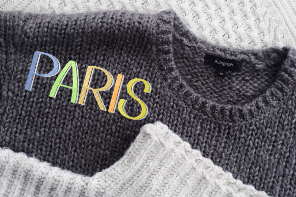 Paris Shadowing Lettering: A Designer Review for Boutique Apparel