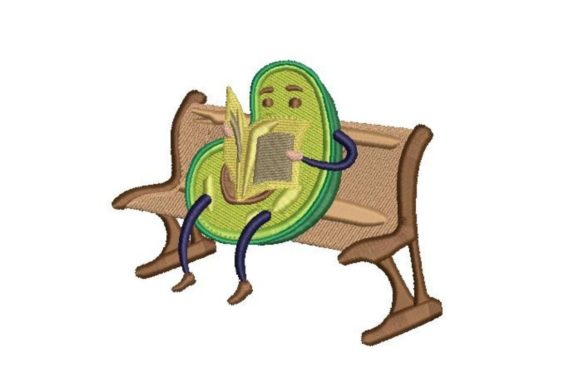 Why Avocado Reading Newspaper Sells at Fairs